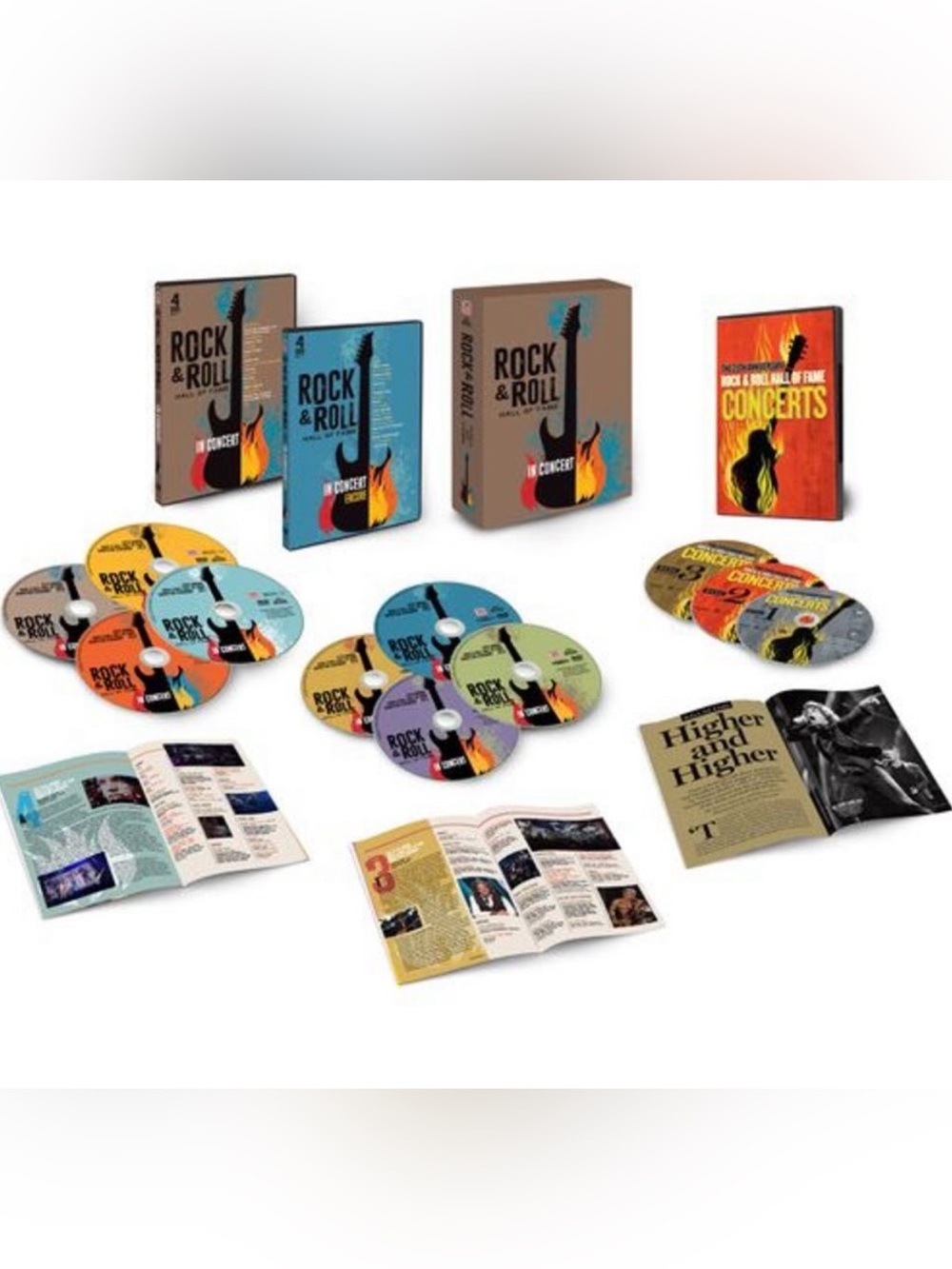TIME LIFE - 
Rock & Roll Hall of Fame In Concert - 
11 X DVD BOX SET - SEALED